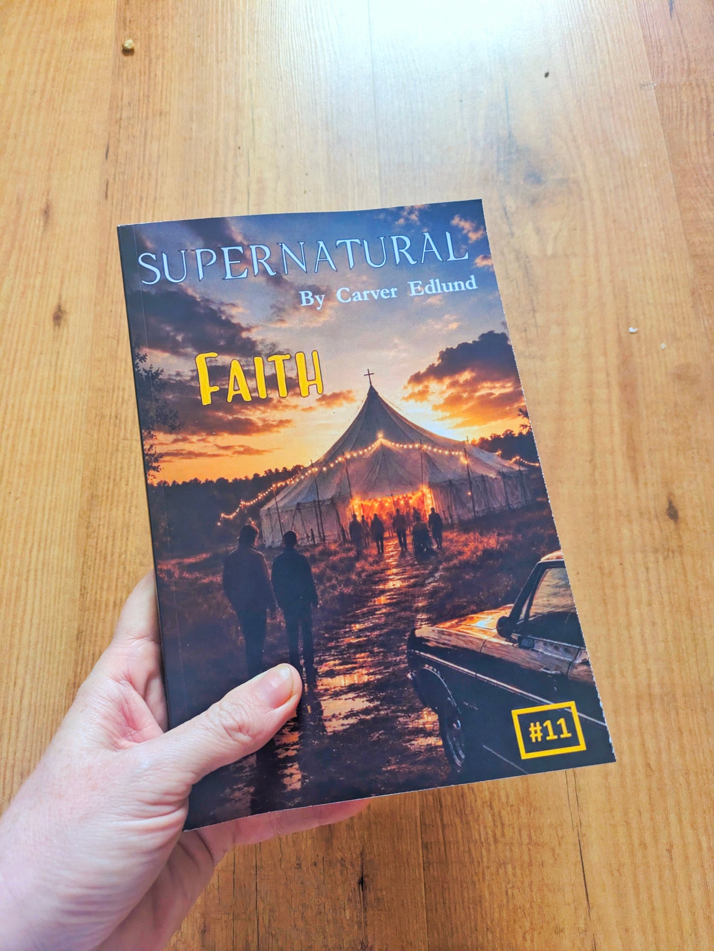 Supernatural Faith Novel by Carver Edlund: Fan-Made Paperback