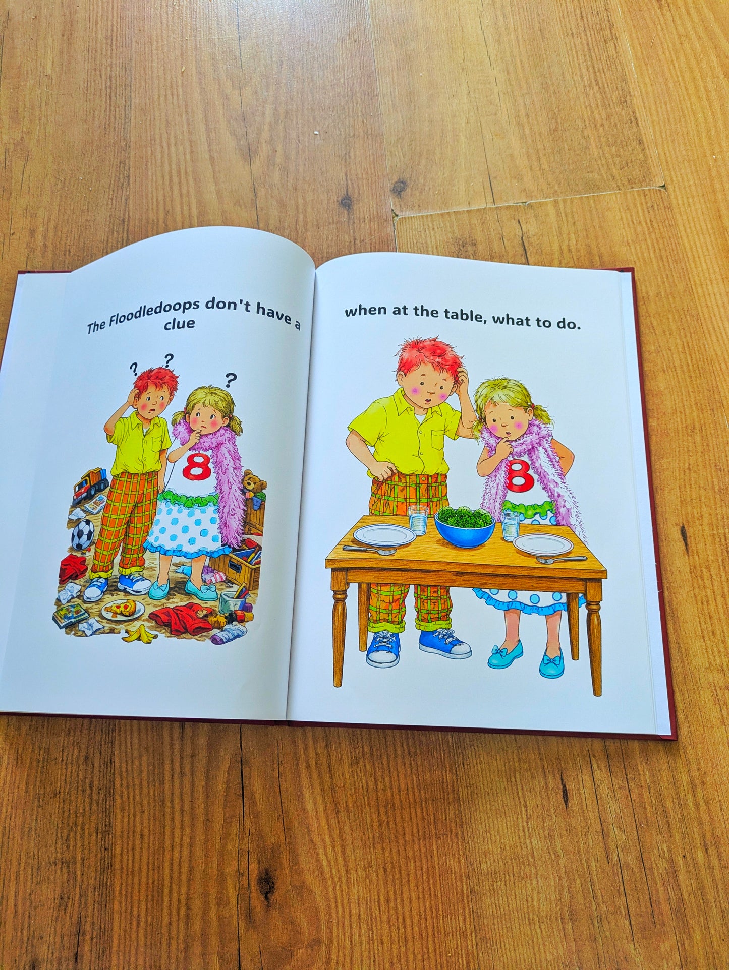 The Floodledoops - Barney Themed Book From the Show