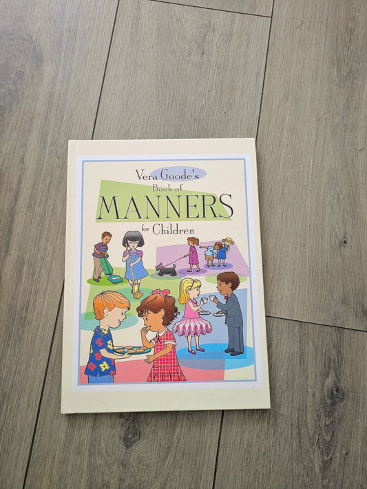 Vera Goode's Book of Good Manners for Children - Barney Themed Book From the Show
