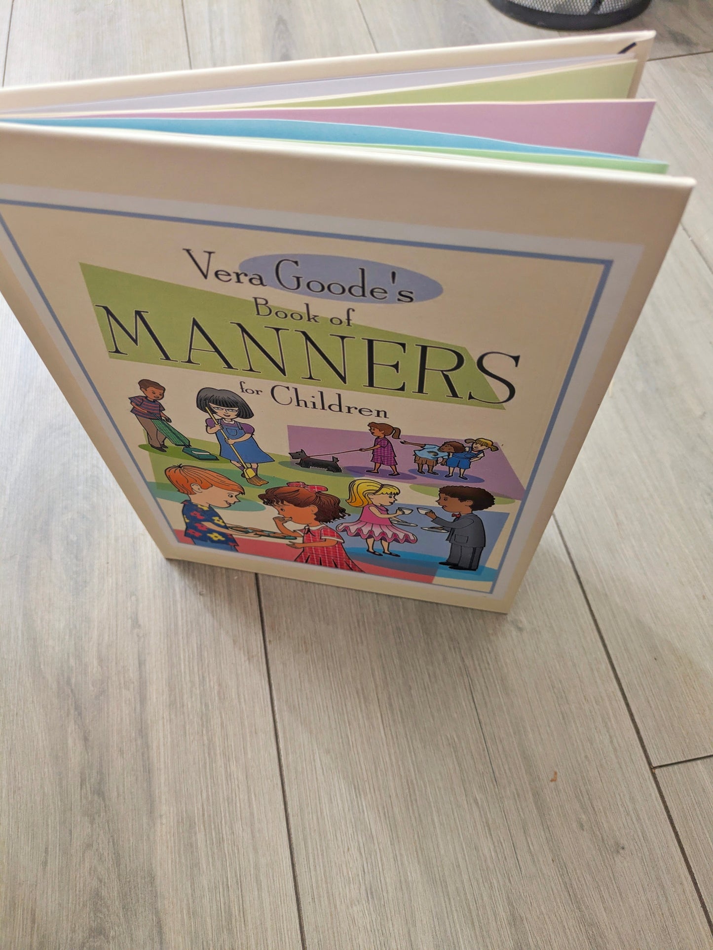 Vera Goode's Book of Good Manners for Children - Barney Themed Book From the Show
