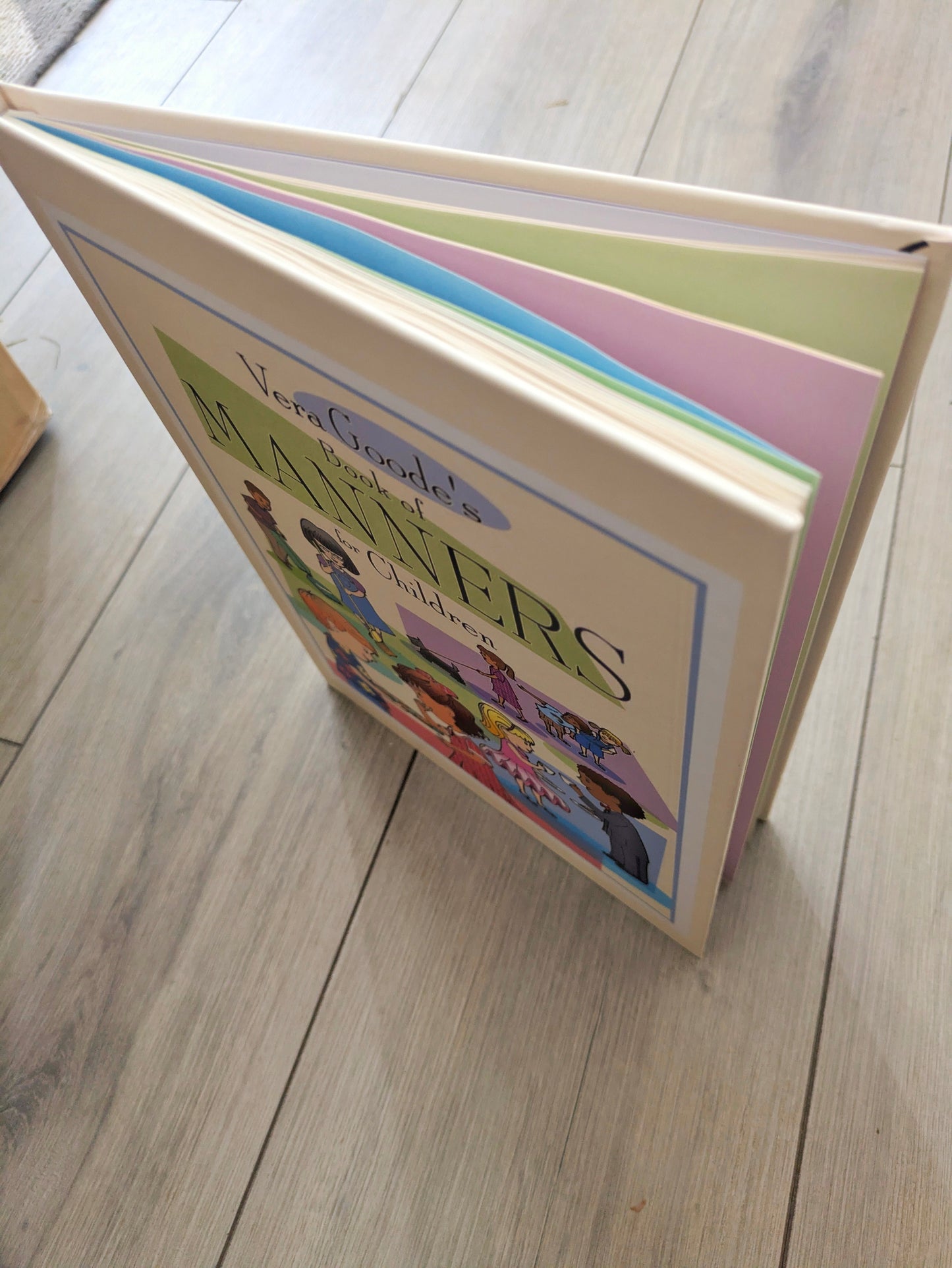 Vera Goode's Book of Good Manners for Children - Barney Themed Book From the Show