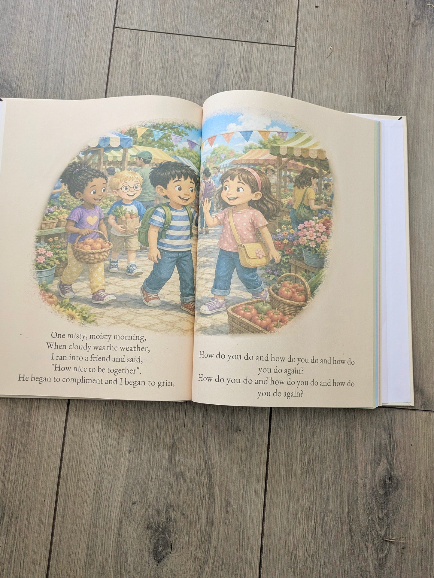Vera Goode's Book of Good Manners for Children - Barney Themed Book From the Show