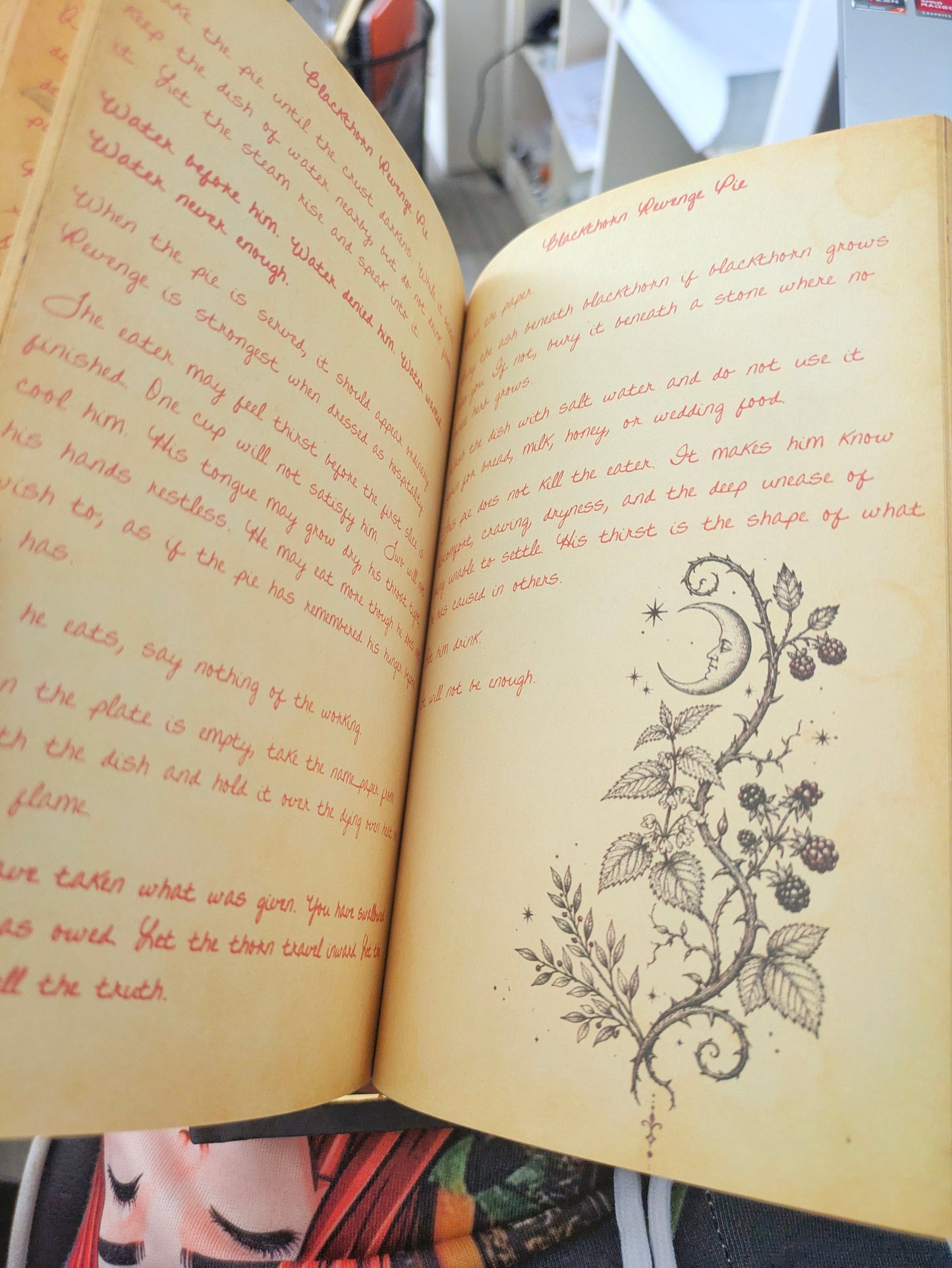Practical Magic 2 Book of Raven Full Spell Book or Notebook, Gold Foil Red or Black Film Inspired Prop Replica