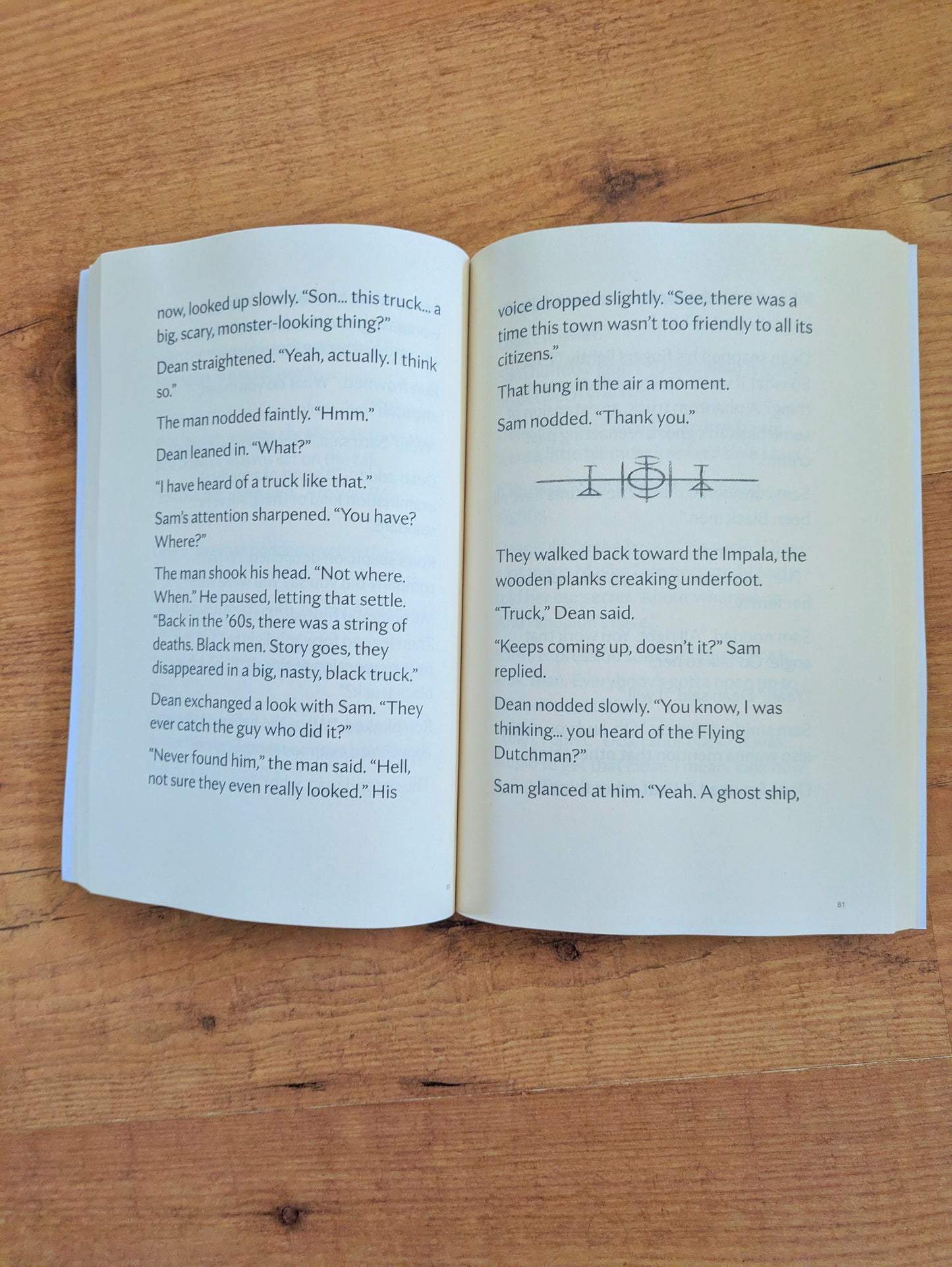 Supernatural Route 666 Novel by Carver Edlund: Fan-Made Paperback