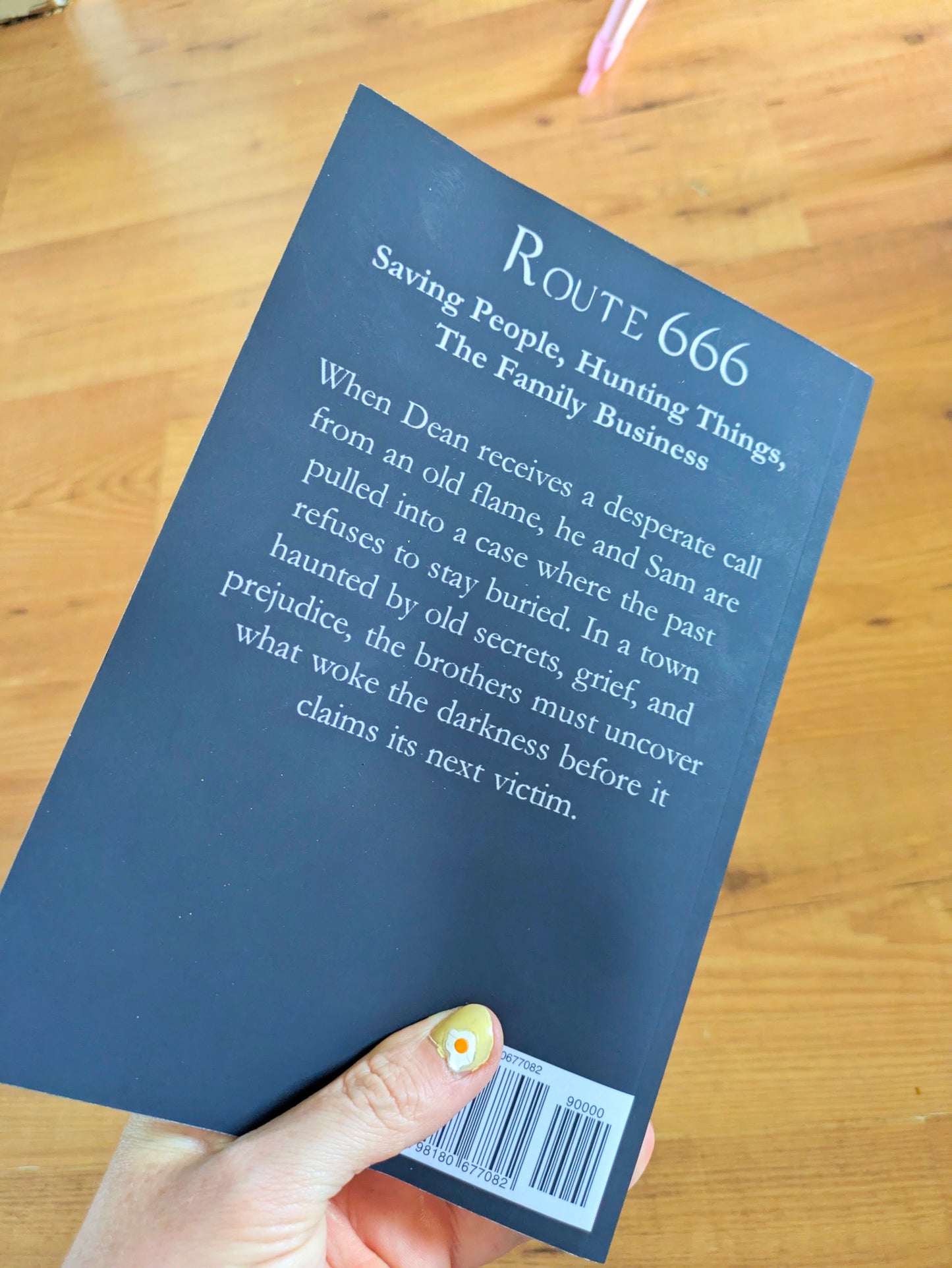 Supernatural Route 666 Novel by Carver Edlund: Fan-Made Paperback