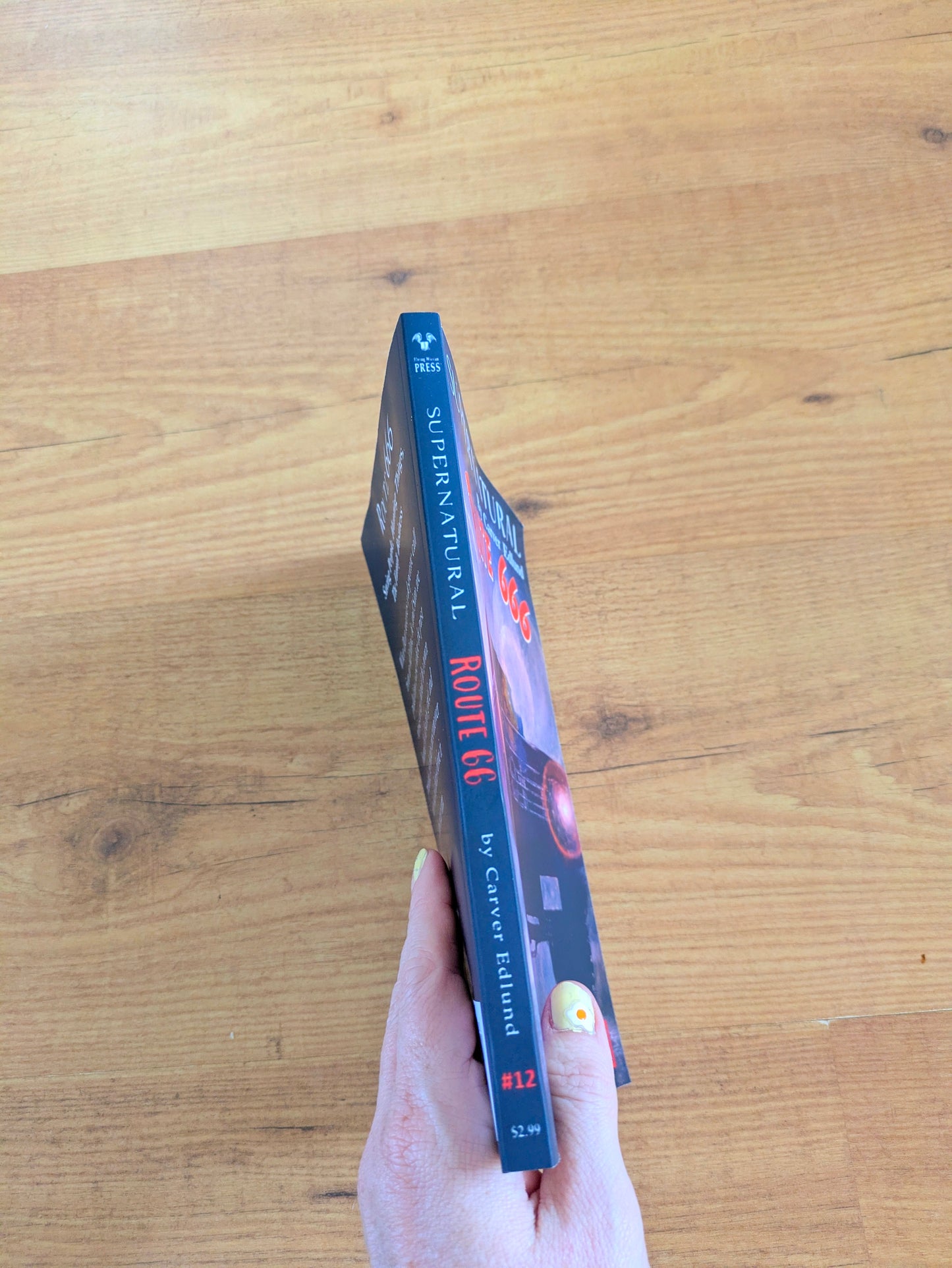 Supernatural Route 666 Novel by Carver Edlund: Fan-Made Paperback