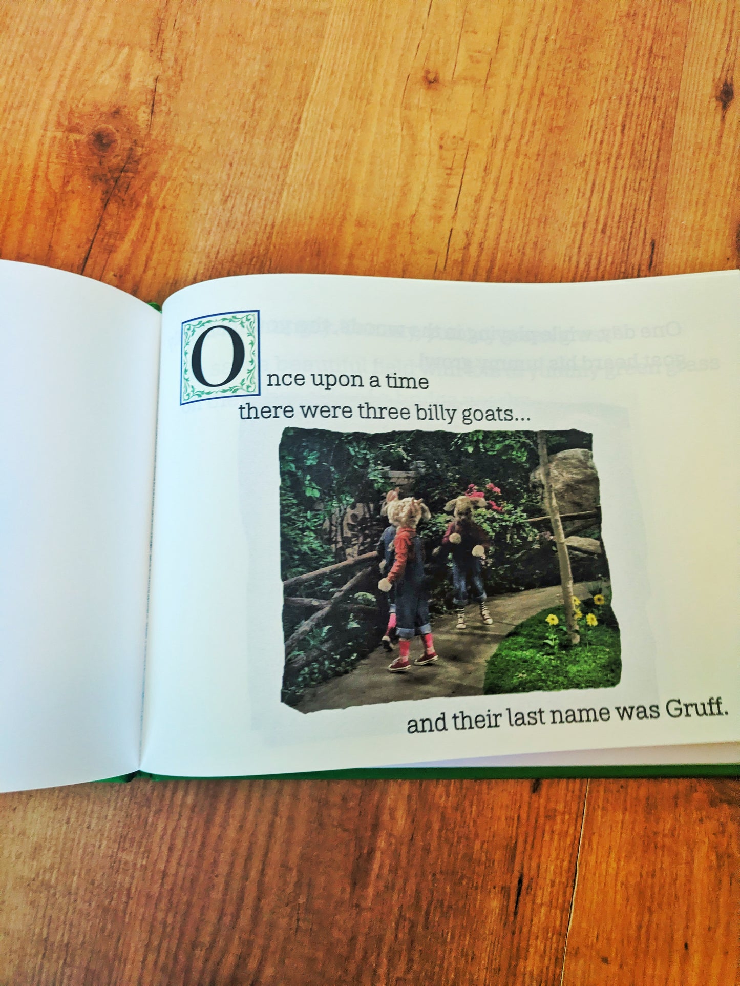 Billy Goats Gruff - Barney Themed Book From the Show