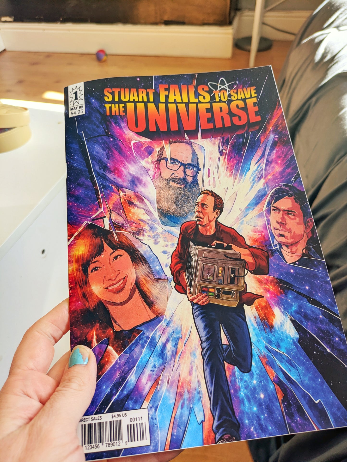 Stuart Fails to Save the Universe Comic Book – Screen-Inspired Prop Replica