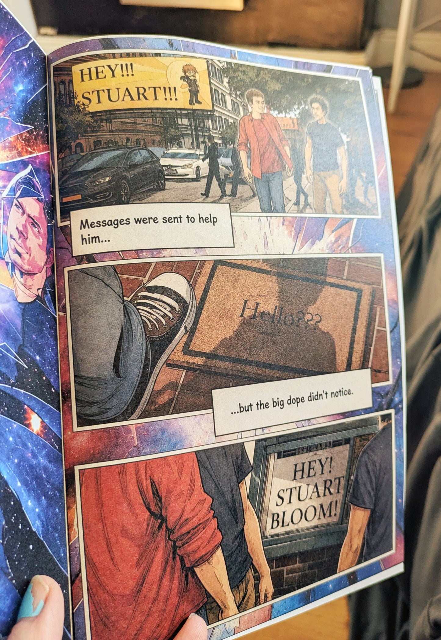 Stuart Fails to Save the Universe Comic Book – Screen-Inspired Prop Replica