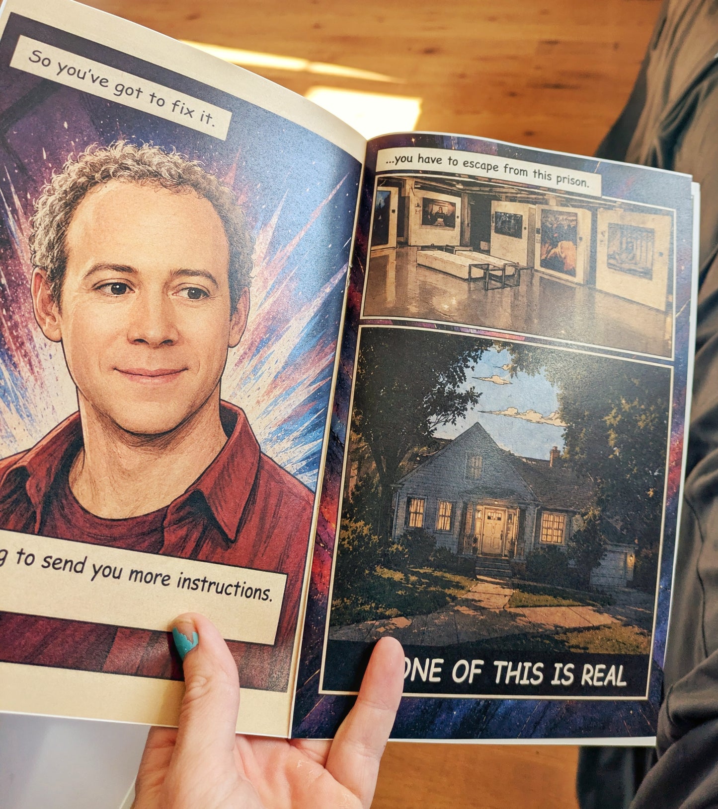 Stuart Fails to Save the Universe Comic Book – Screen-Inspired Prop Replica