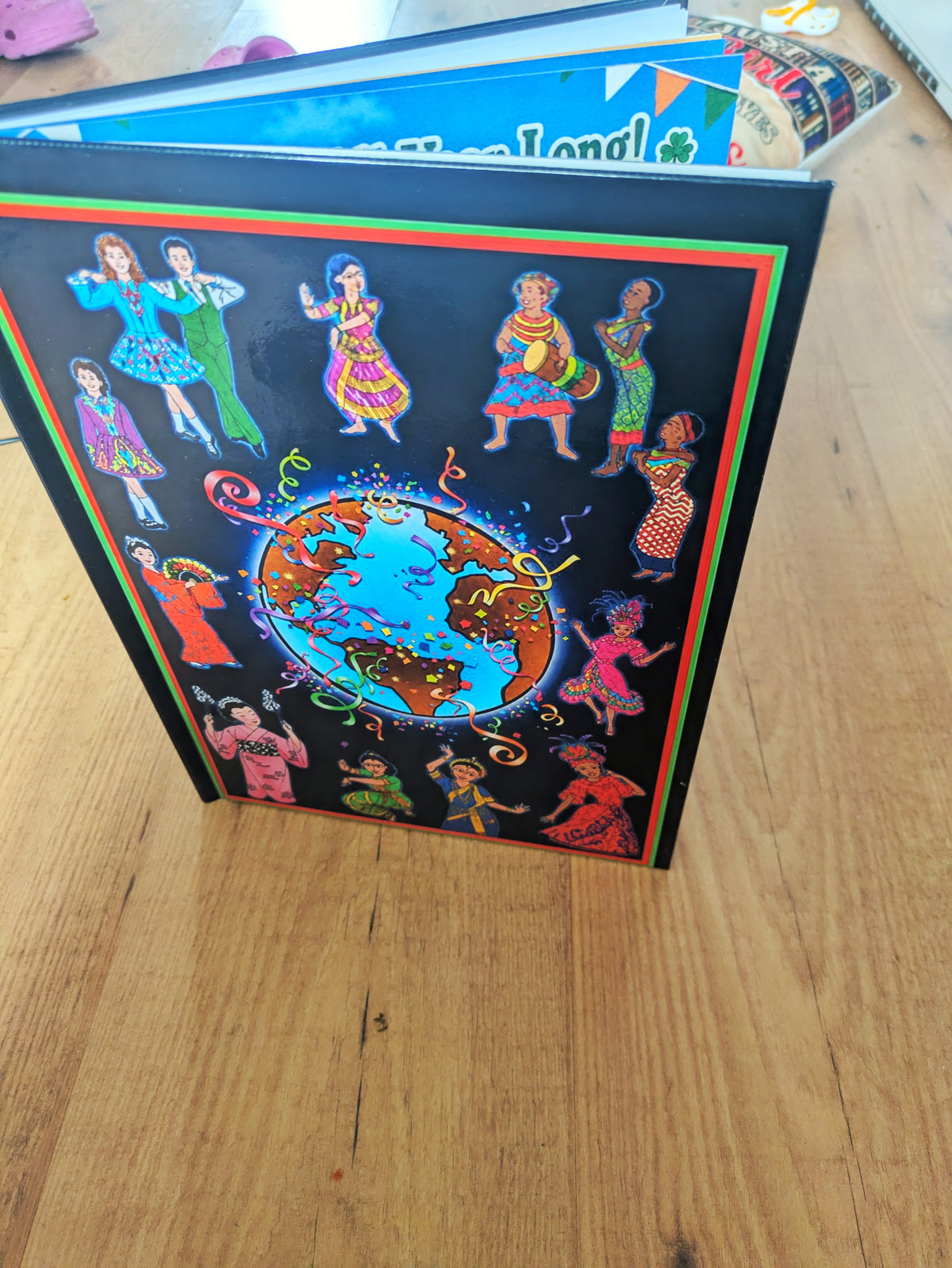 Celebrating Around the World - Barney Themed Book From the Show