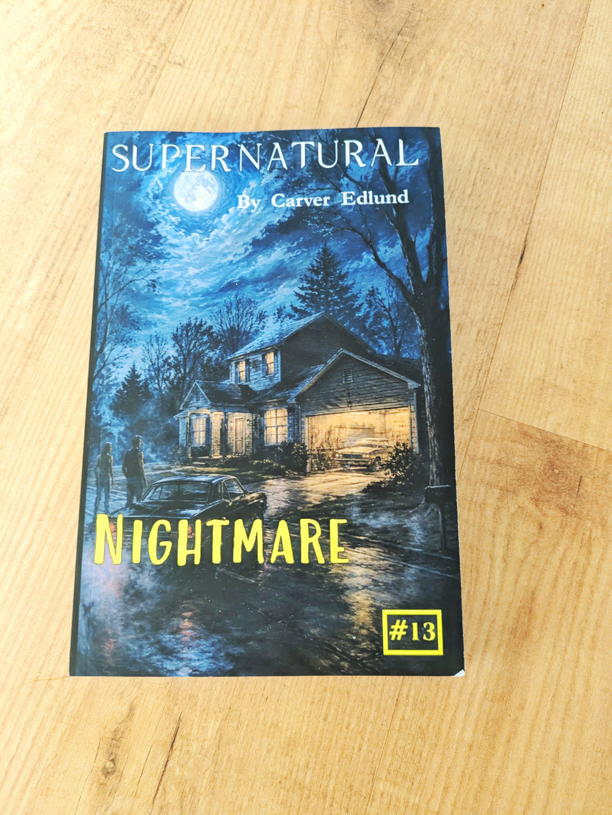 Supernatural Nightmare Novel by Carver Edlund: Fan-Made Paperback