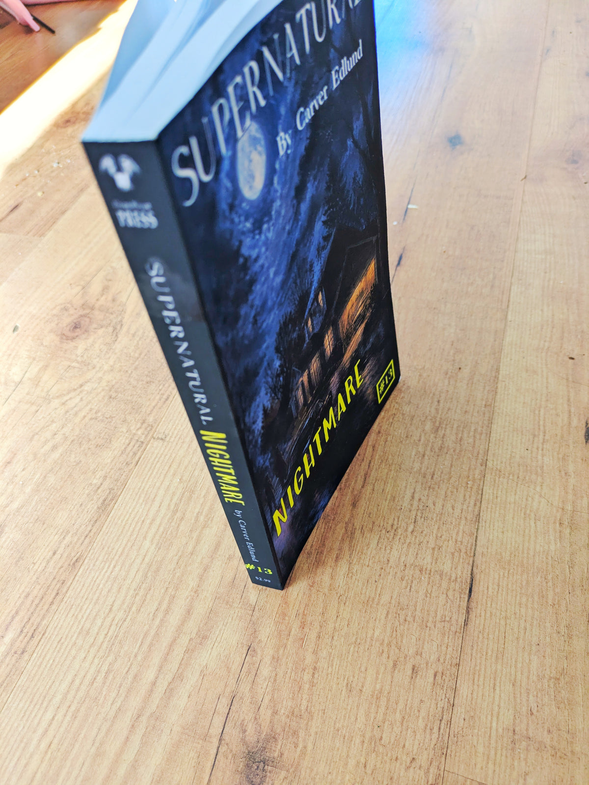 Supernatural Nightmare Novel by Carver Edlund: Fan-Made Paperback