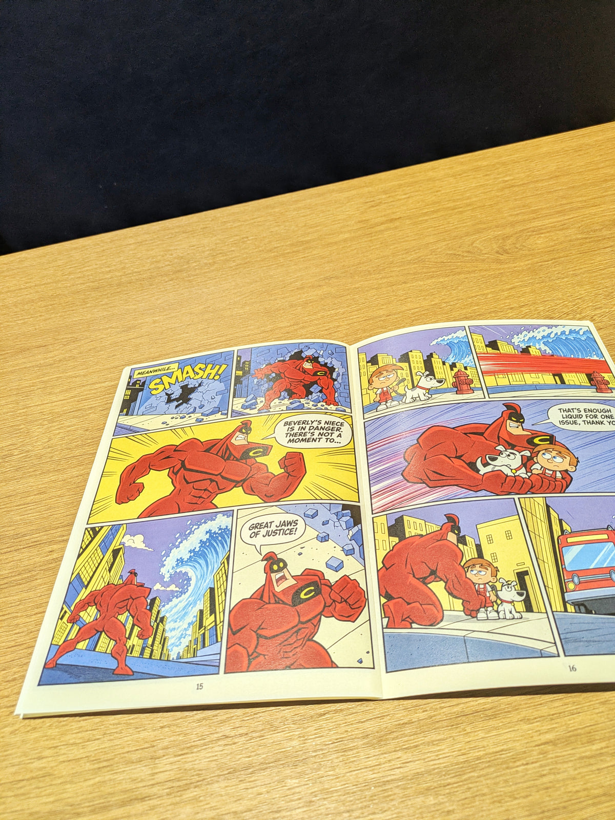 Crimson Chin Comic Book – Crime Wave | Fairly OddParents Prop Replica