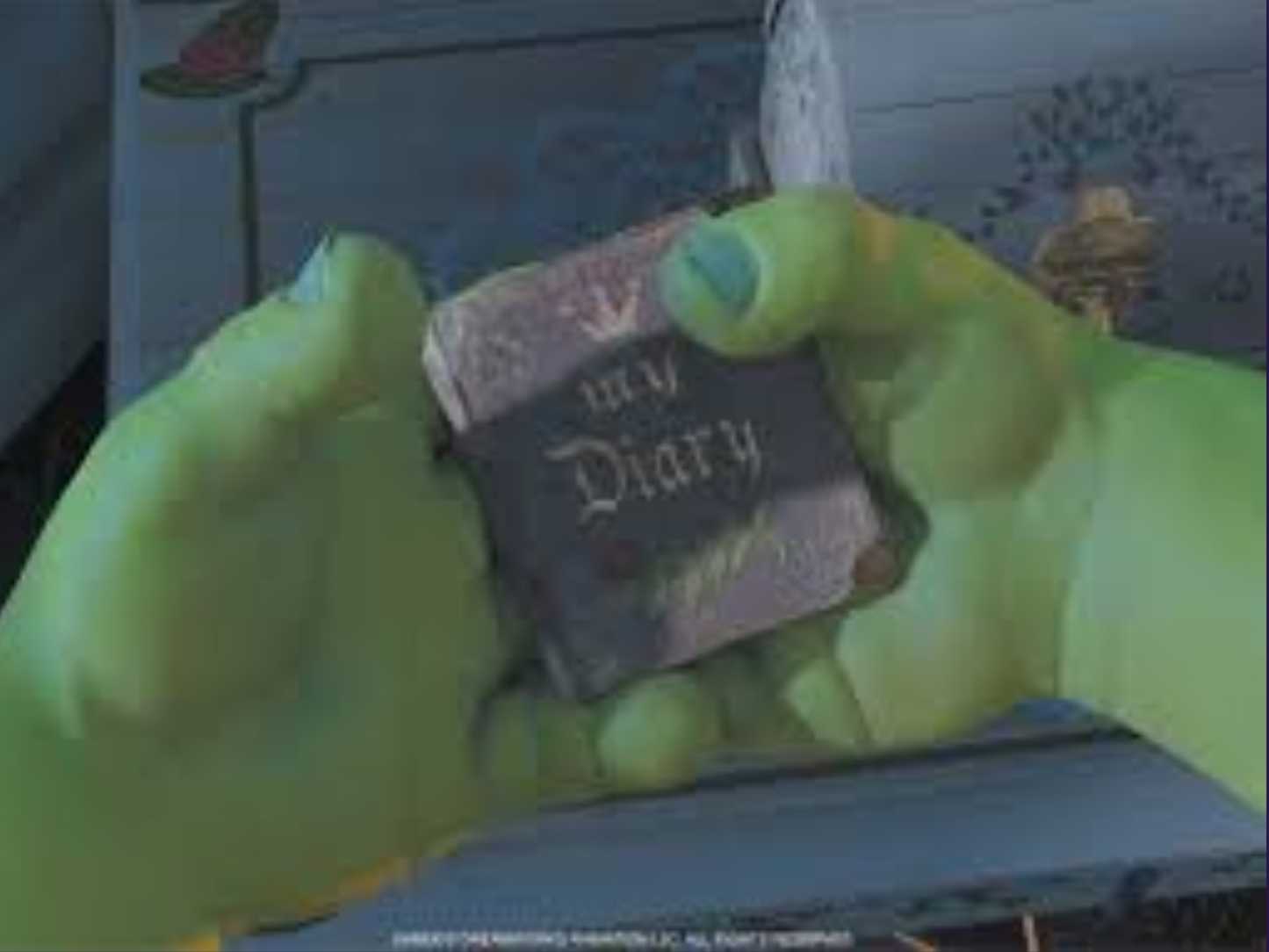 Princess Fiona's Diary from Shrek