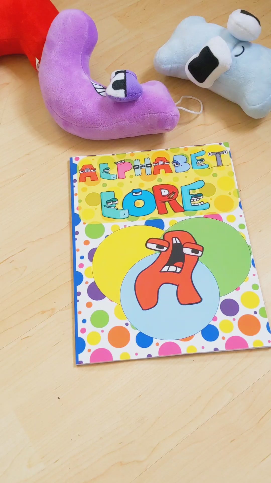 I searched up alphabet lore plush v on  and found this : r