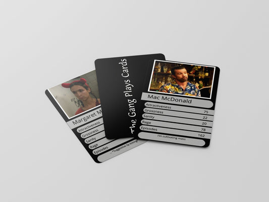 It's Always Sunny in Philadelphia Top Trumps Style Card Game